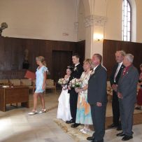 Svatba naší bývalé studentky Hany Bidlové