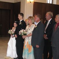 Svatba naší bývalé studentky Hany Bidlové